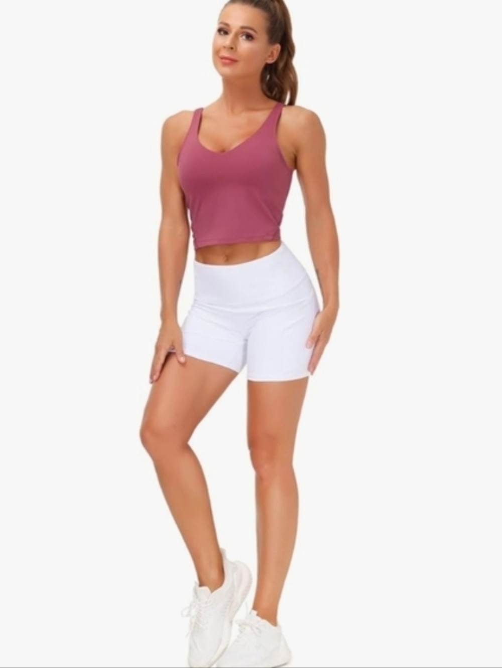 NWT "TGP" The Gym People Longline Sports Bra, Size Small - Picture 7 of 7